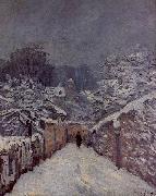 Alfred Sisley Snow at Louveciennes China oil painting reproduction
